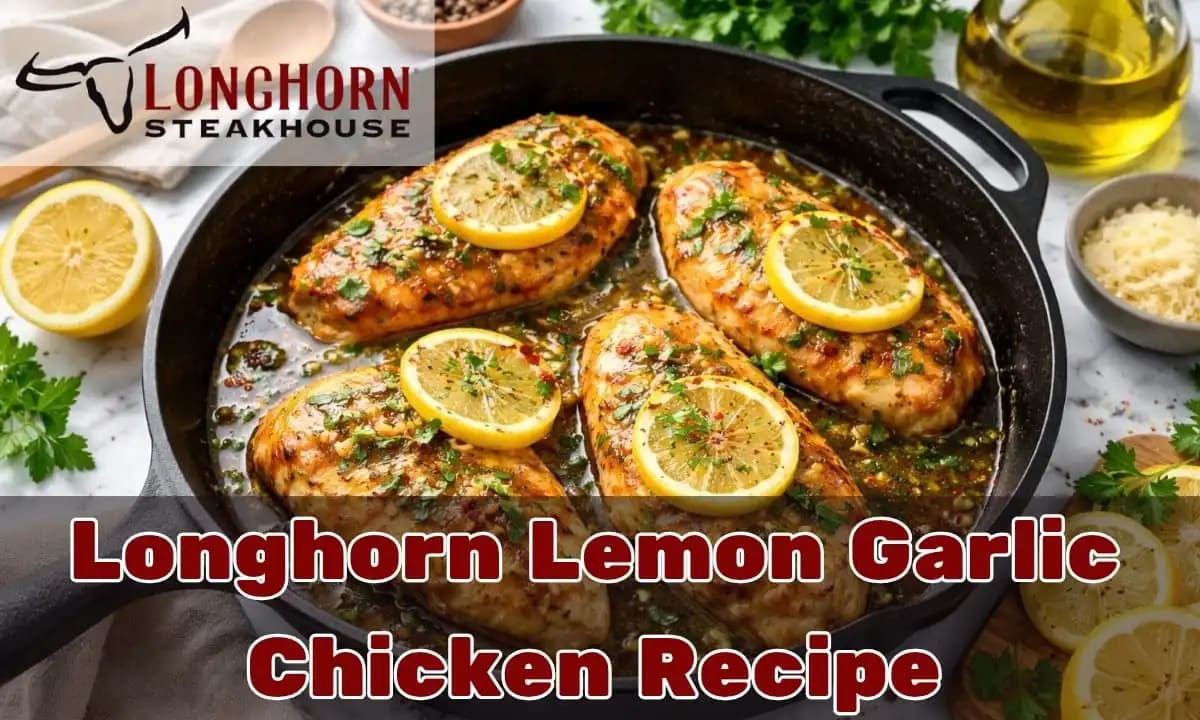 Longhorn Lemon Garlic Chicken Recipe