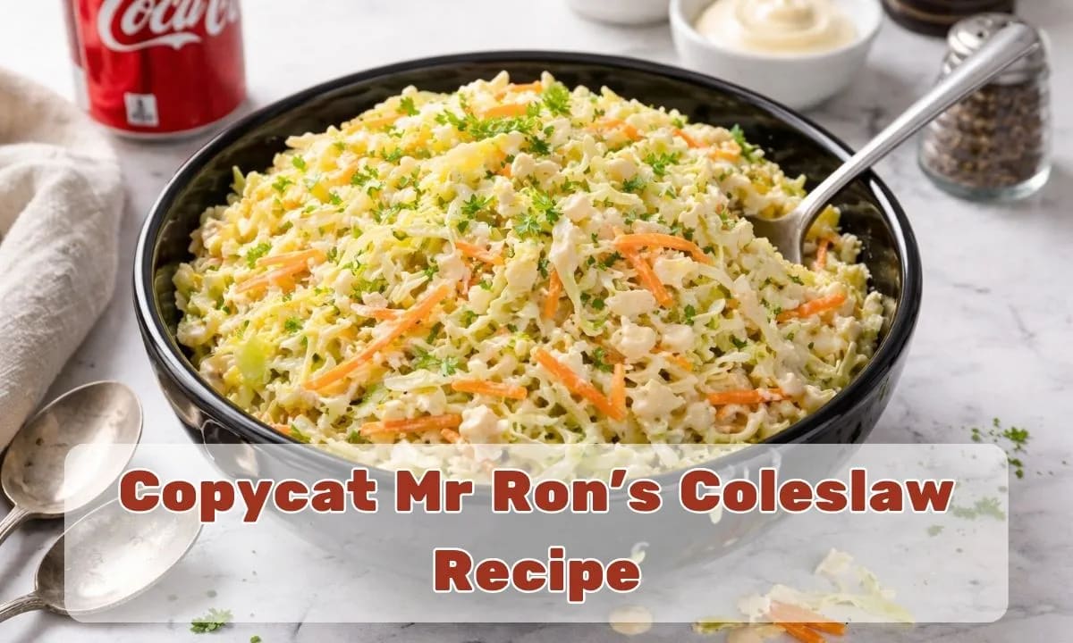 Mr Ron's Coleslaw Recipe