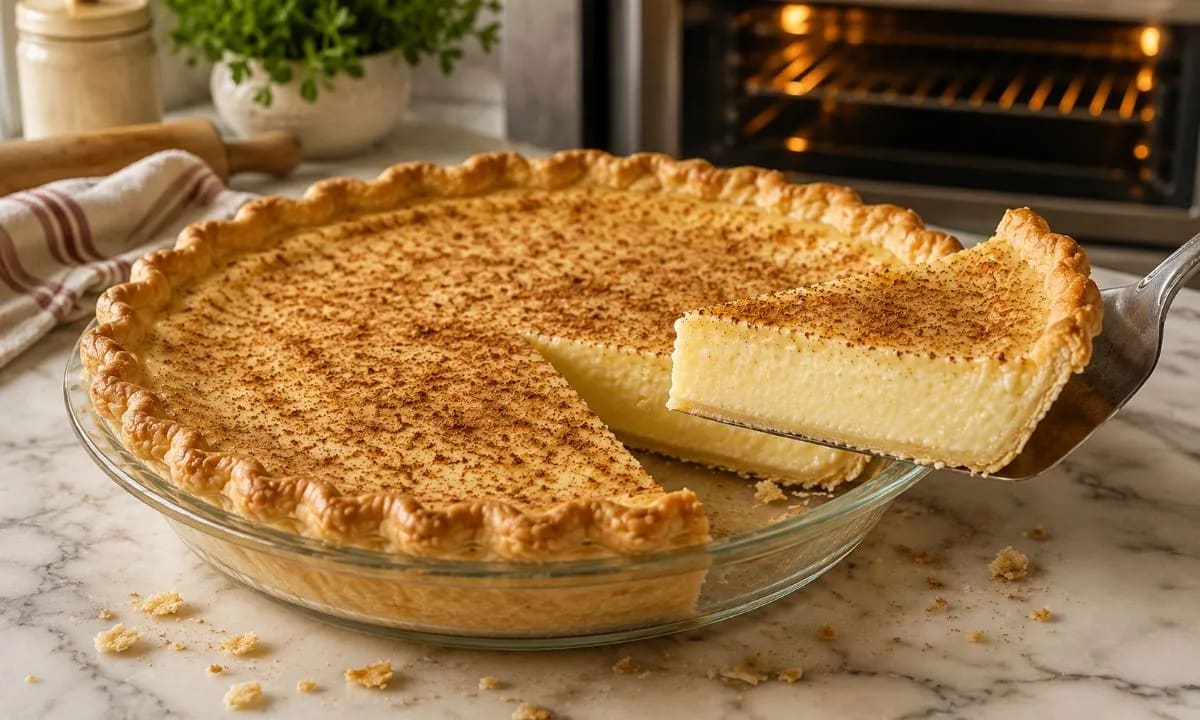 Wicks Sugar Cream Pie Recipe