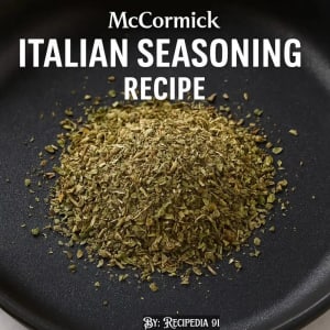McCormick Italian Seasoning - A Zoomed image on the pan