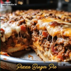 Pizza Burger Pie