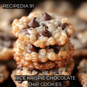Rice Krispie Chocolate Chip Cookies