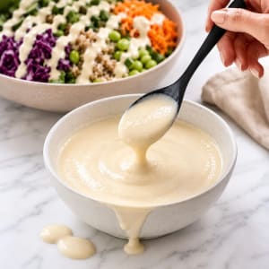How to make Fresh Kitchen creamy white ginger sauce step by step