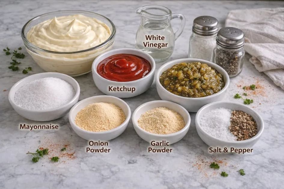 Ingredients For Texas Roadhouse Thousand Island Dressing Recipe