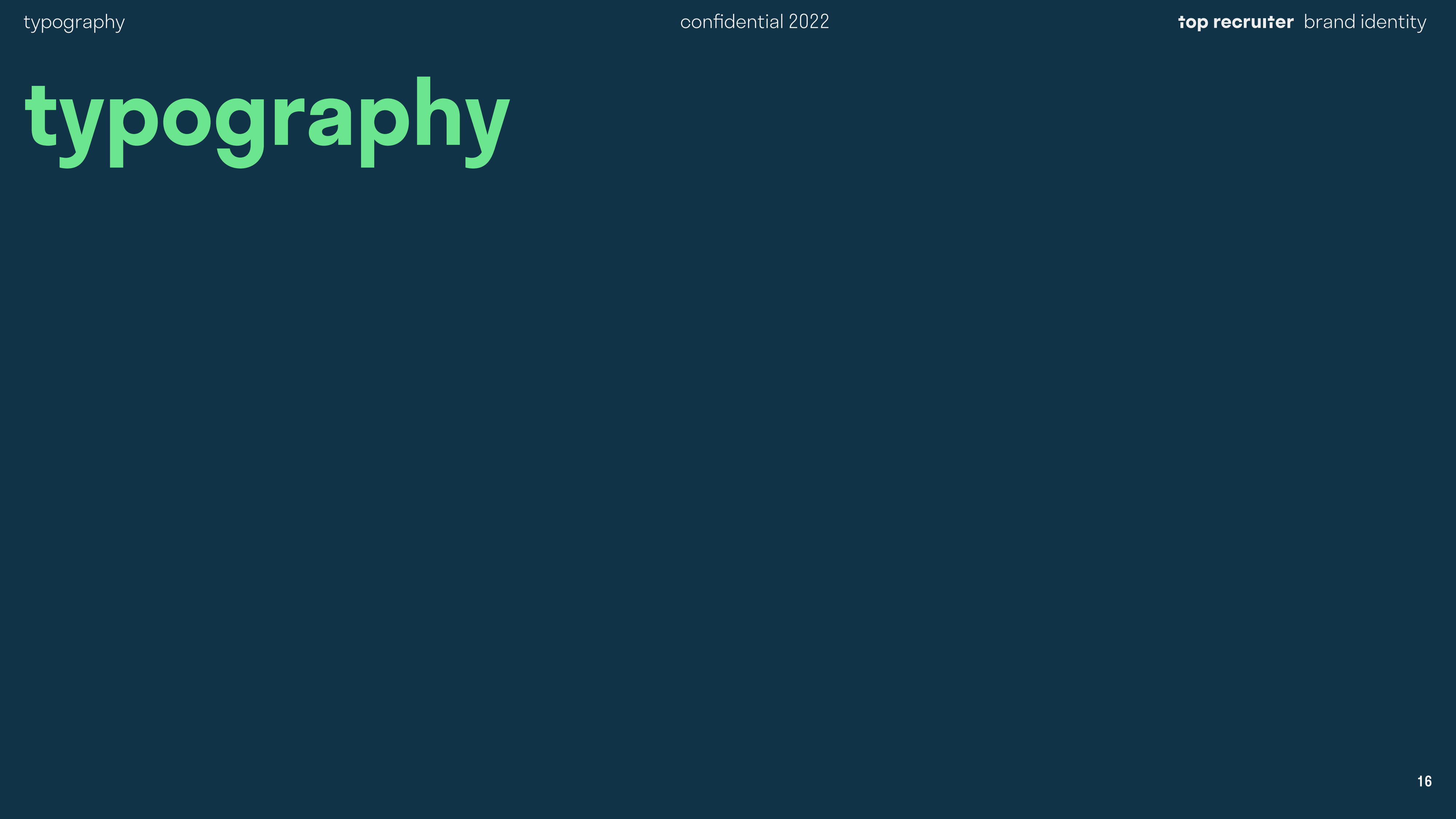 Top Recruiter Brand Identity page 16