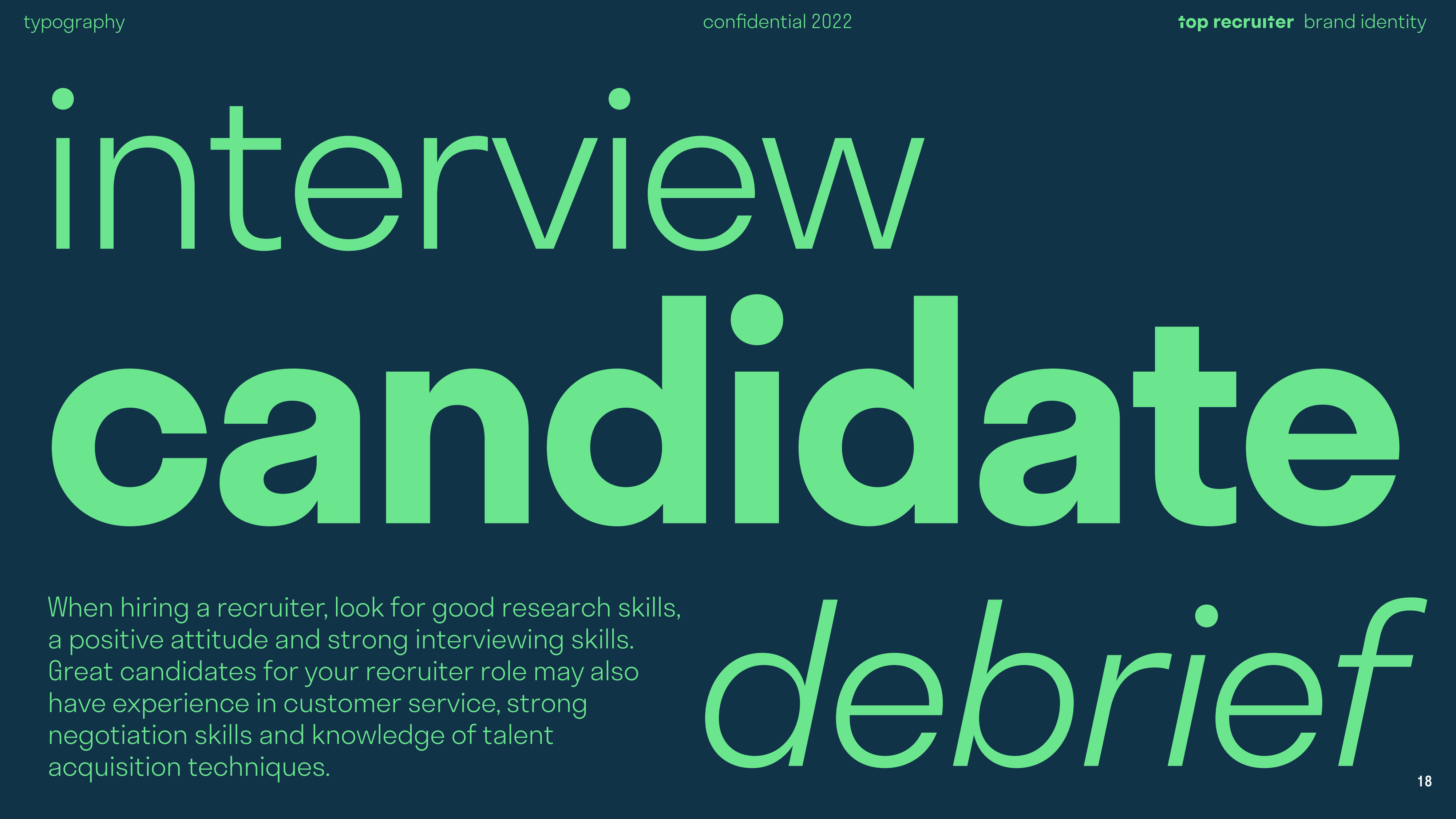Top Recruiter Brand Identity page 19