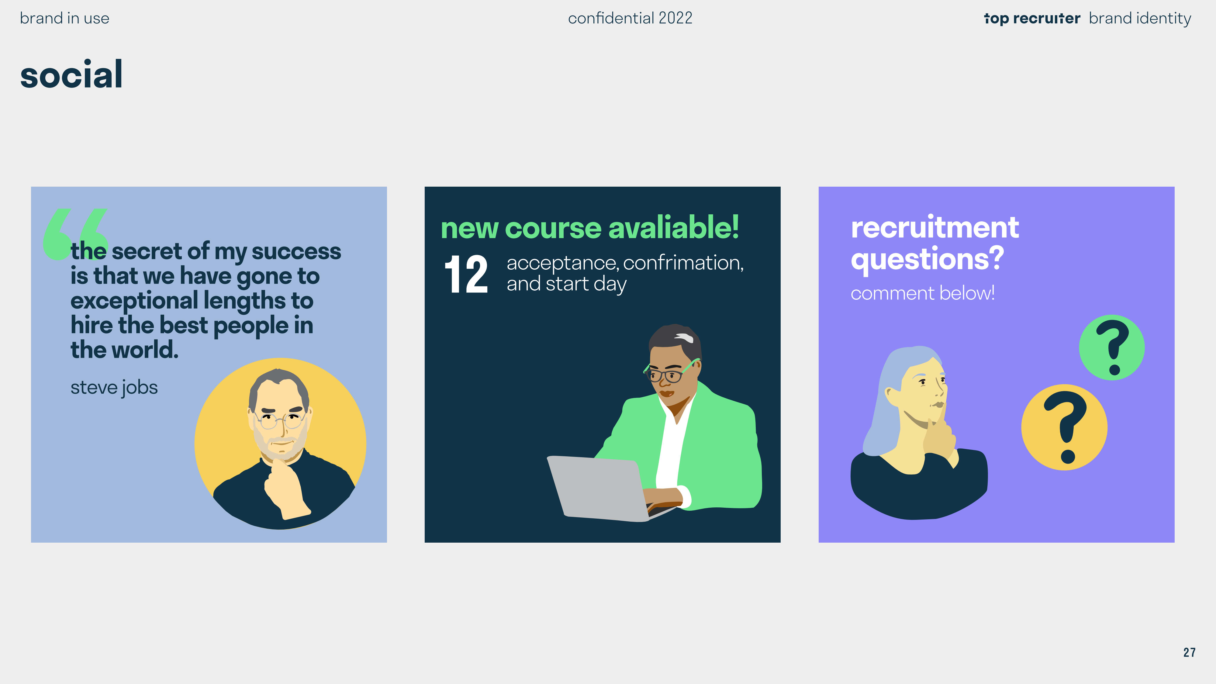 Top Recruiter Brand Identity page 28