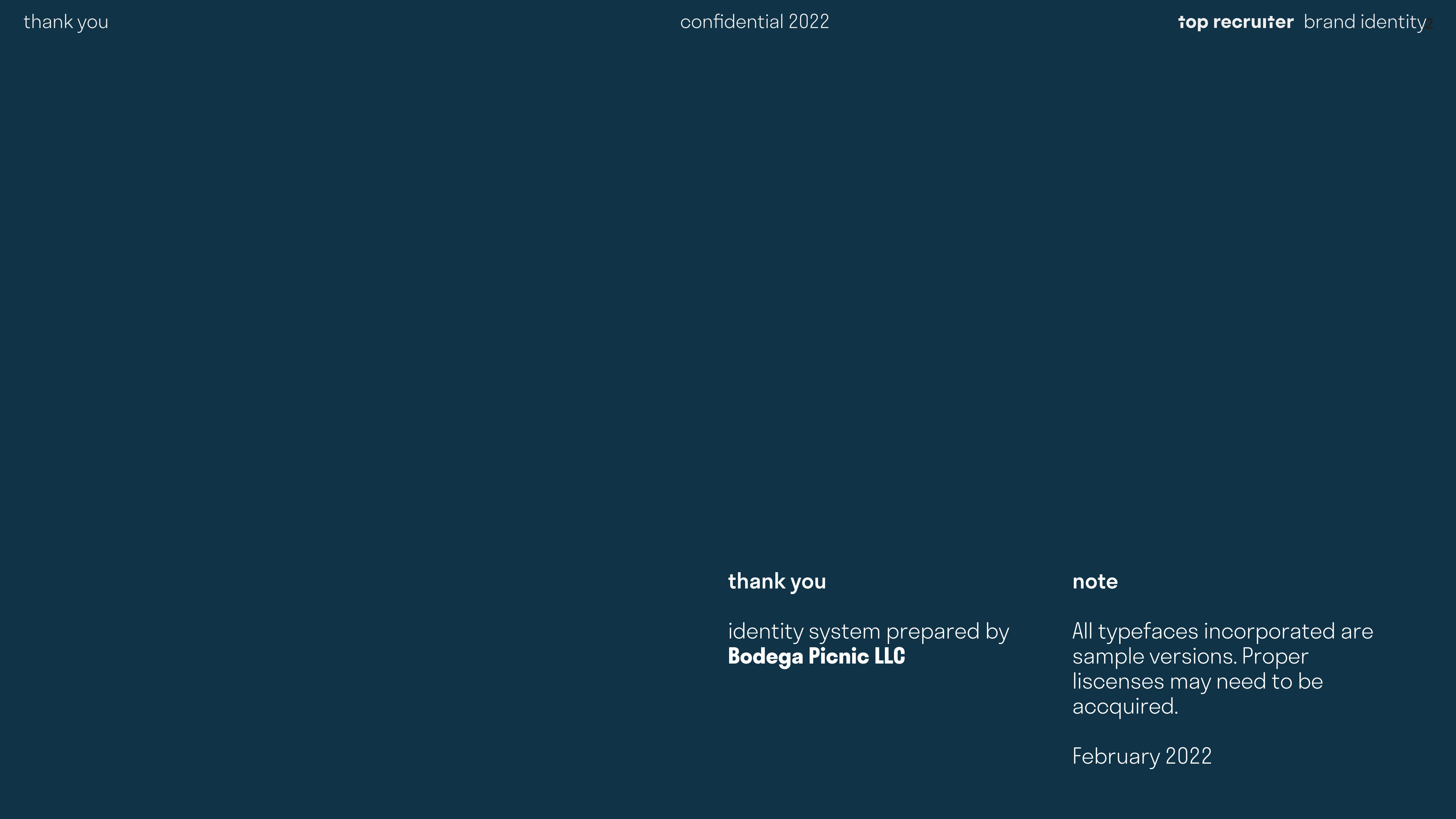 Top Recruiter Brand Identity page 30