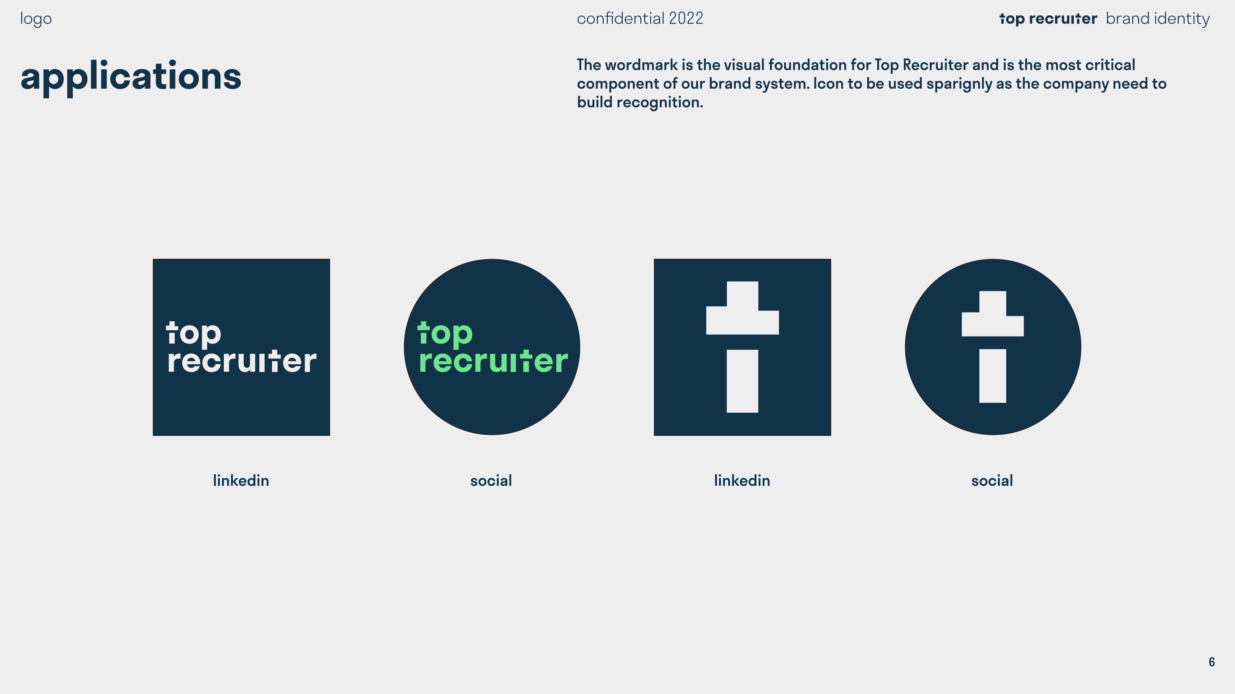 Top Recruiter Brand Identity page 6