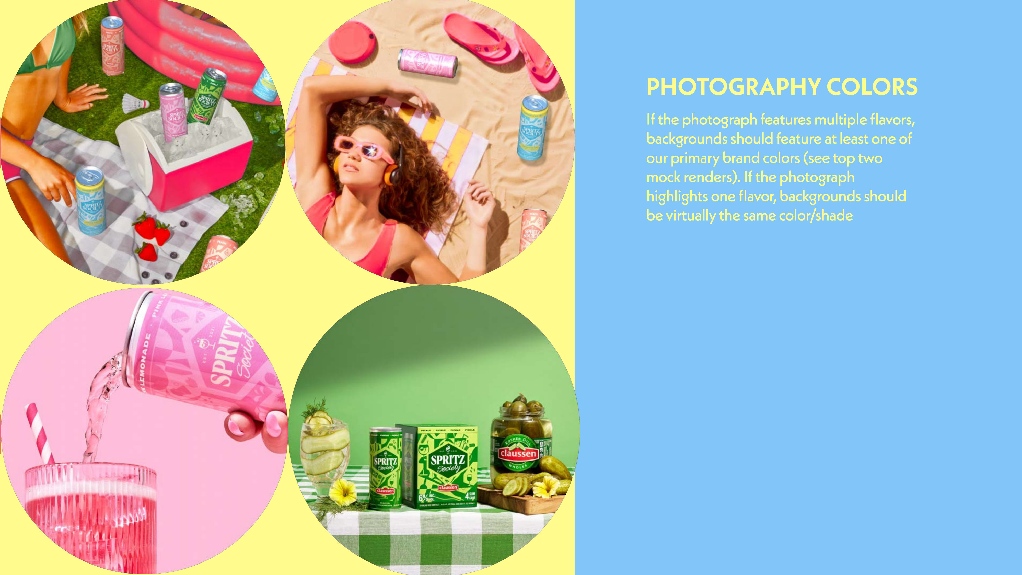 Spritz Society 2025 Style Guide page 8