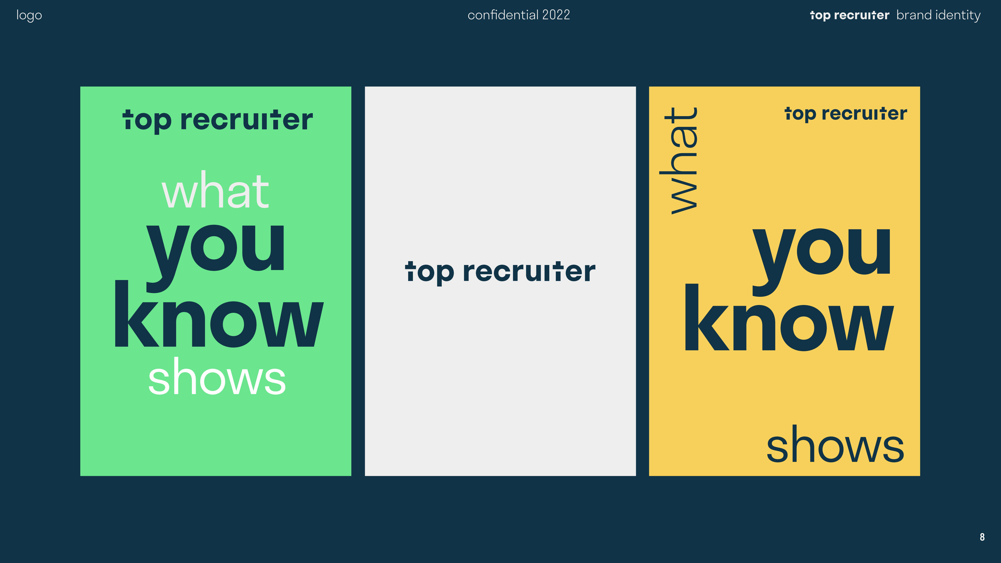 Top Recruiter Brand Identity page 8