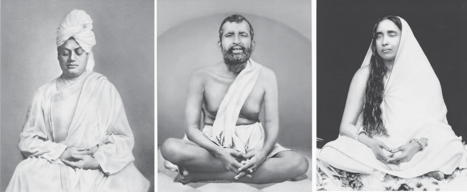 Sri Ramakrishna, Sri Sarada Devi and Swami Vivekananda