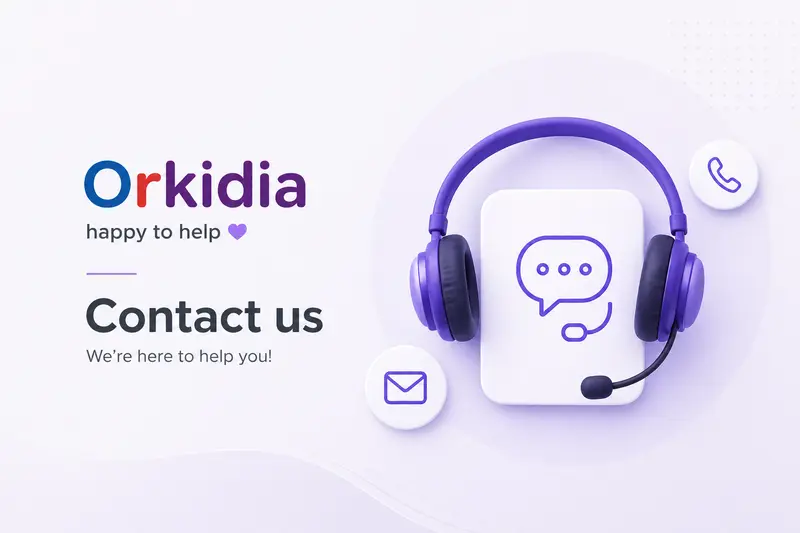 Contact Orkidia