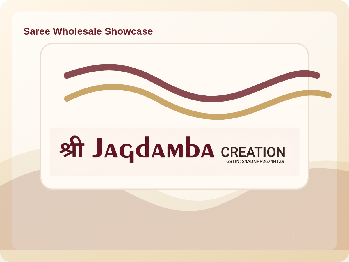 Shree Jagdamba Creation saree showcase