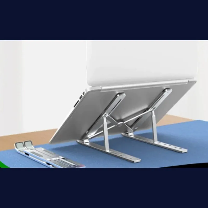 Soporte Notebook Plegable Base en X Aluminio Ajustable