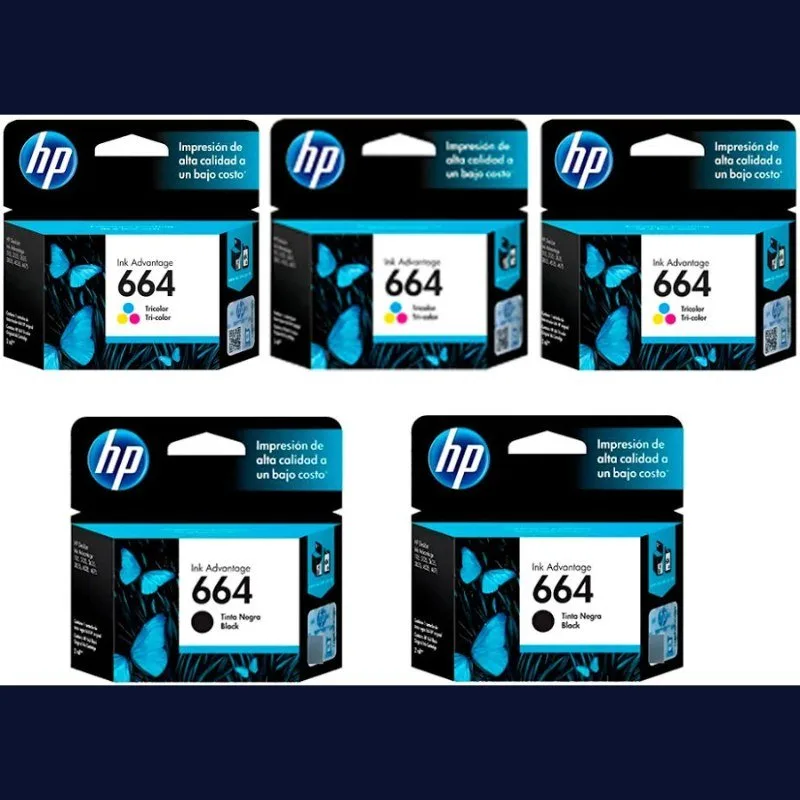 Cartucho de Tinta Hp 664  Negro O Color