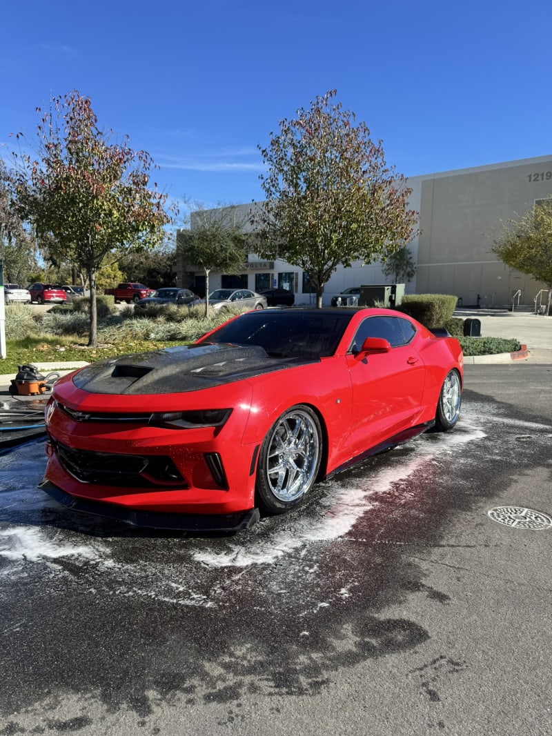 Express Detail on 2018 Chevrolet Camaro — mobile auto detailing in San Diego, CA