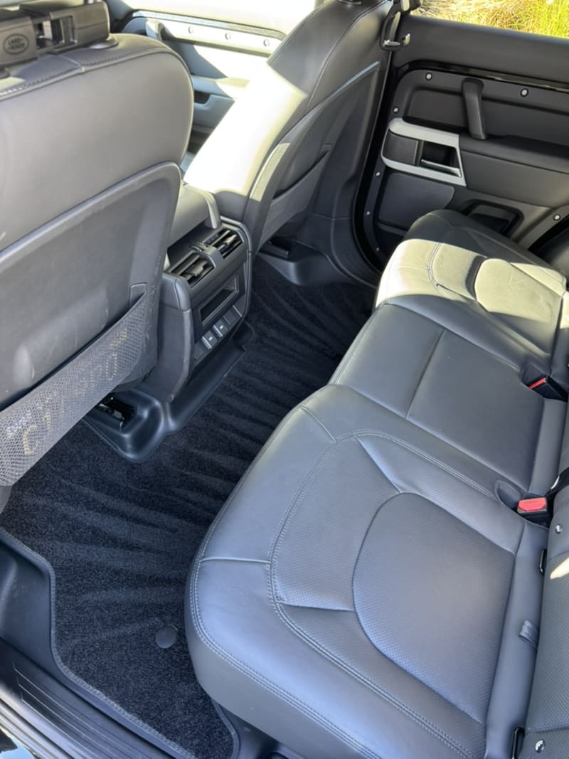 Interior Detail on 2025 Land Rover Defender — mobile auto detailing in San Diego, CA