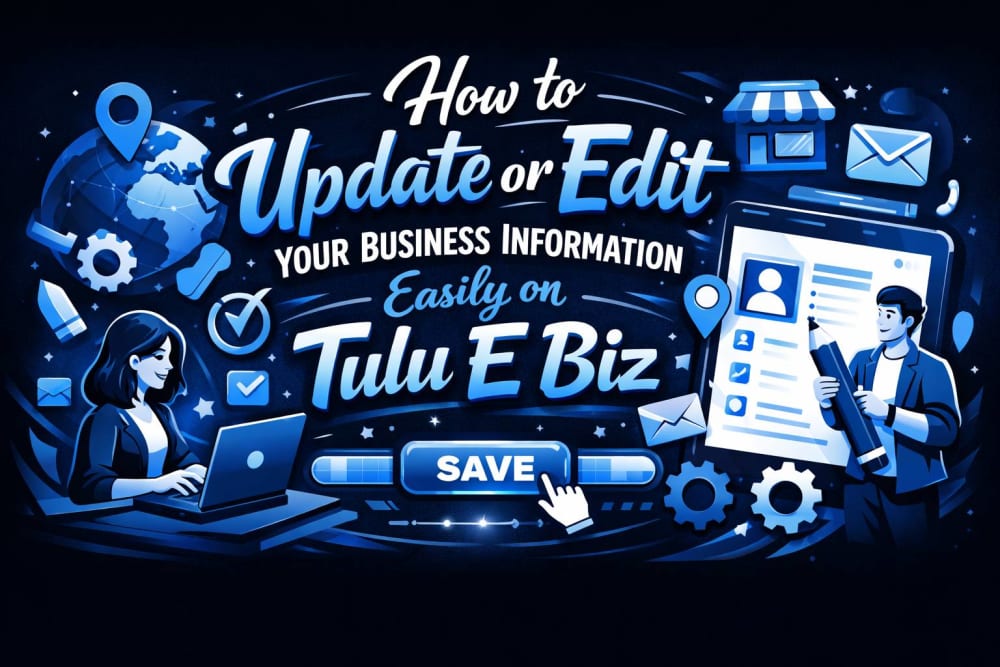How to Update or Edit Your Business Information Easily on Tulu E Biz