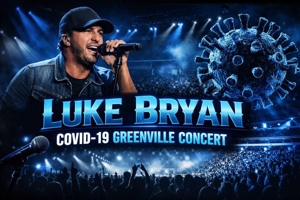 Luke Bryan COVID-19 Greenville Concert