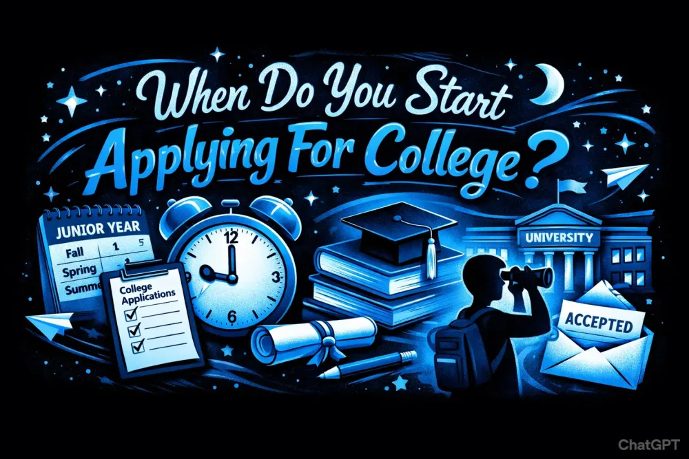 When Do You Start Applying For College