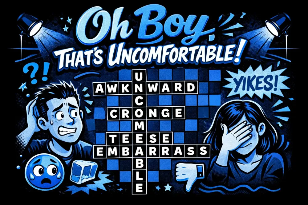 Oh Boy That's Uncomfortable Crossword