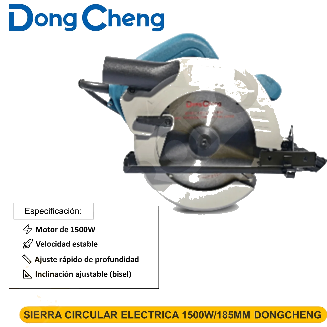 SIERRA CIRCULAR ELECTRICA 1500W/185MM DONGCHENG