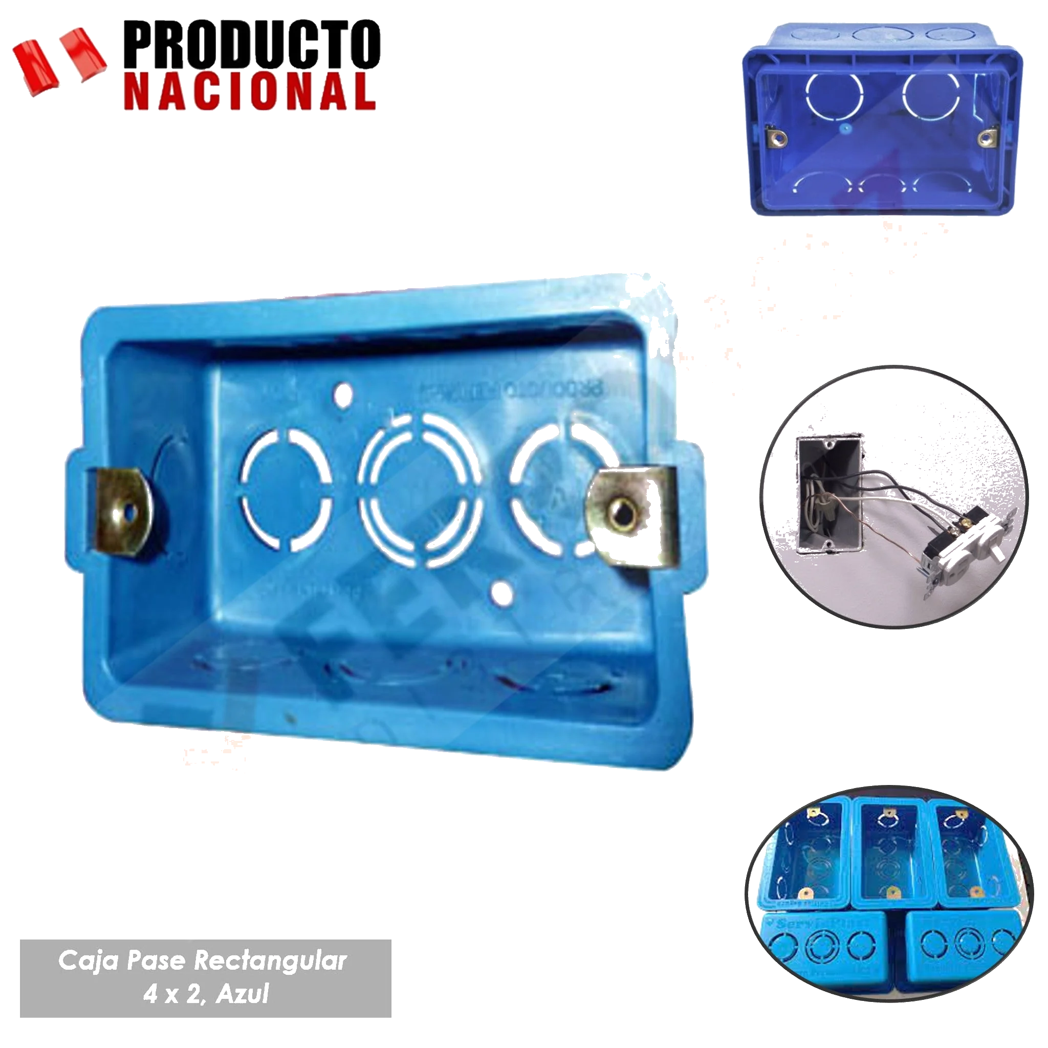CAJA ELECTRICA RECTANGULAR PESADA