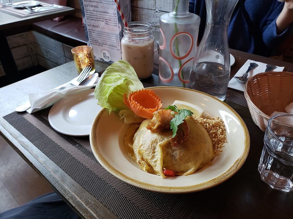 Pad Thai dish