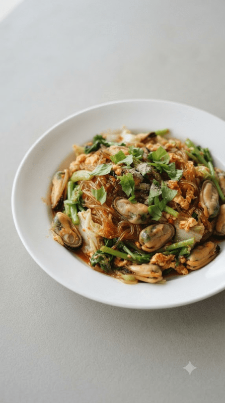 Dry Suki with Mussels