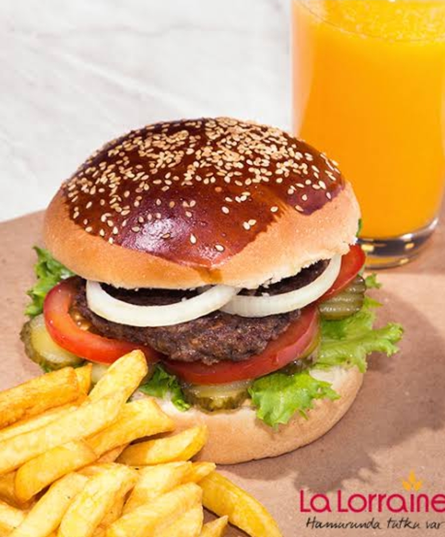 LA LORRAİNE PREMİUM HAMBURGER EKMEĞİ 50AD*110GR