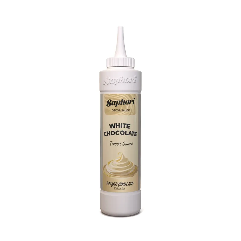 Saphori Beyaz Çikolata Aromalı Dekor Sos 750 Gr