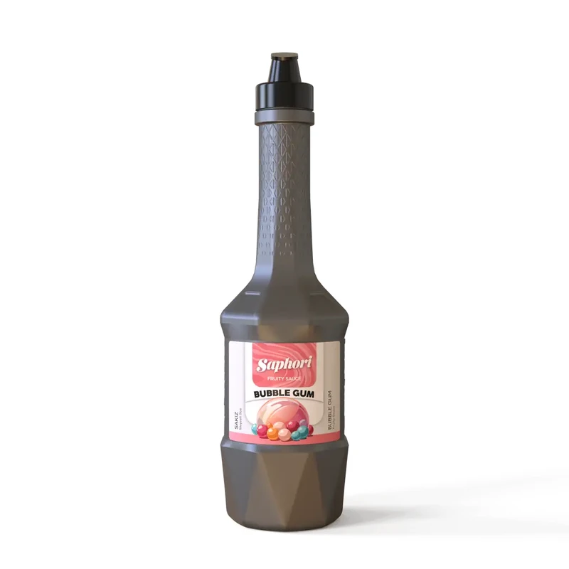 Saphori Bubble Gum Meyve Püresi 1.1 Kg