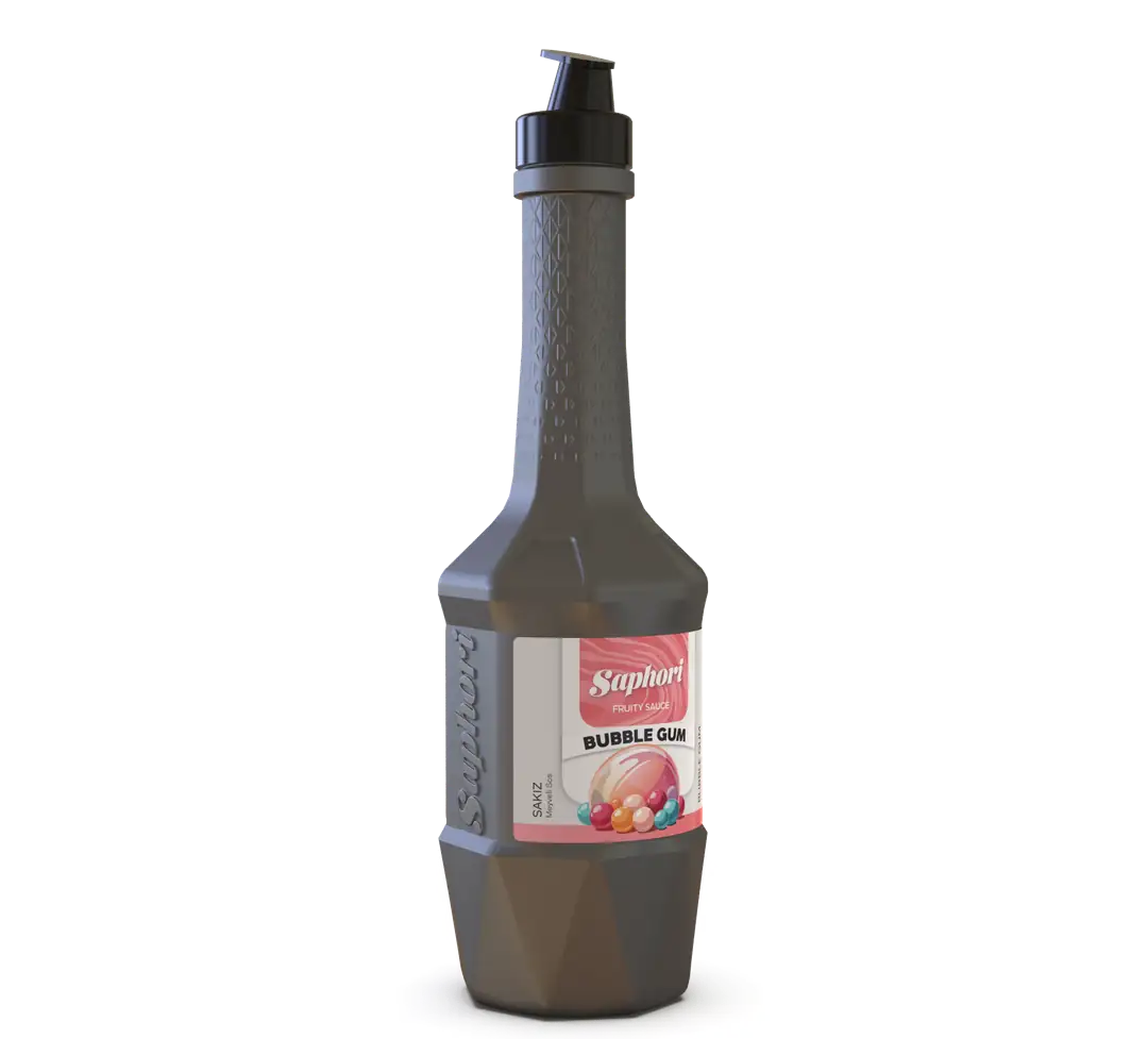 Saphori Bubble Gum Meyve Püresi 1.1 Kg
