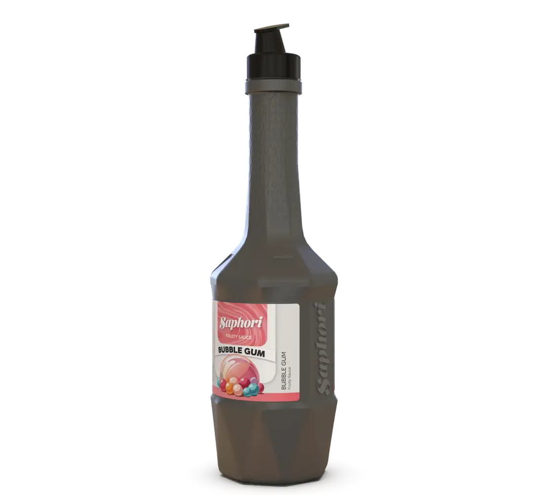 Saphori Bubble Gum Meyve Püresi 1.1 Kg