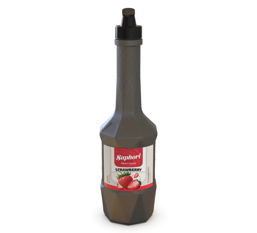 Saphori Çilek Meyve Püresi 1.1 Kg