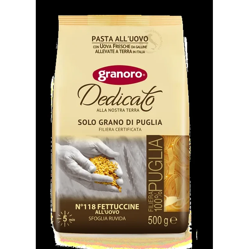 FETTUCİNE GRANORO DEDİCATO 500 GR X 12 AD