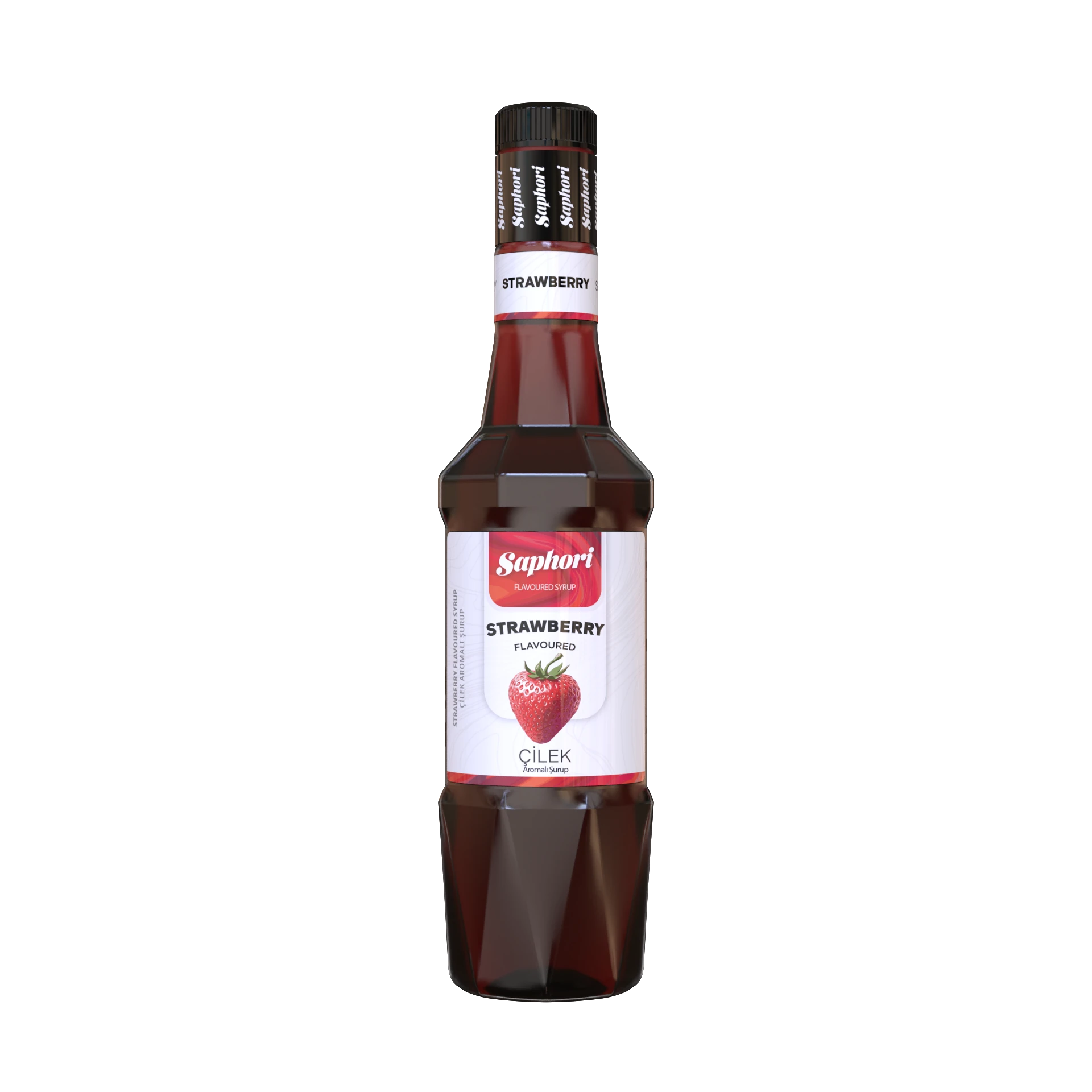 SAPHORİ ÇİLEK AROMALI KOKTEYL ŞURUBU 700 ML PET