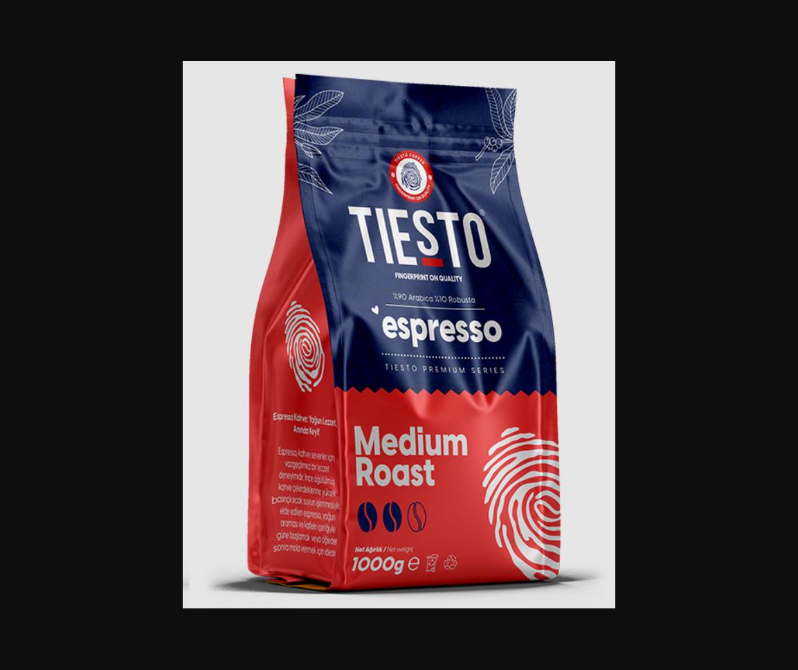 TİESTO ESPRESSO MEDİUM 1000GR*12