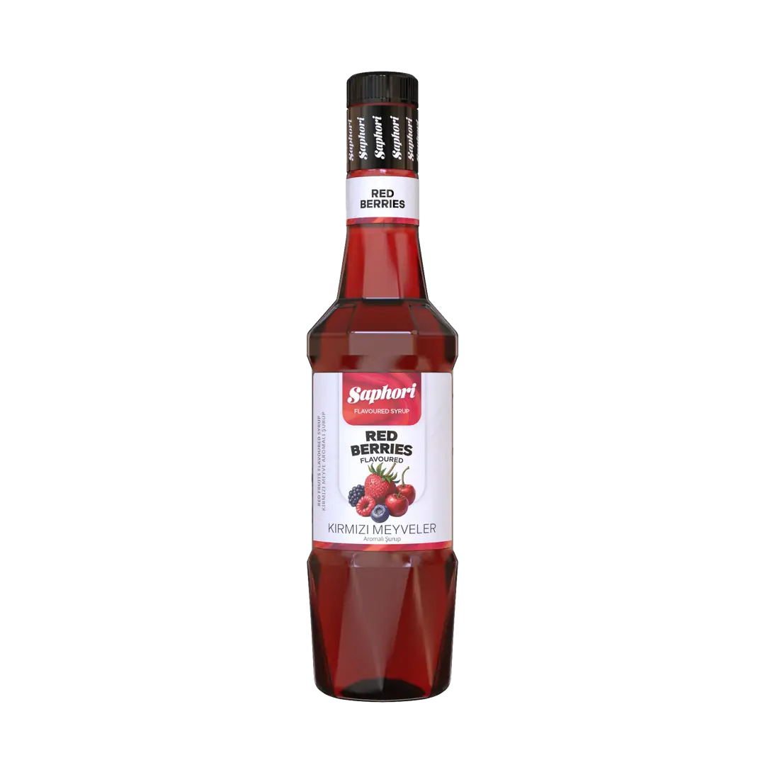 SAPHORİ KIRMIZI MEYVELER AROMALI KOKTEYL ŞURUBU 700 ML PET