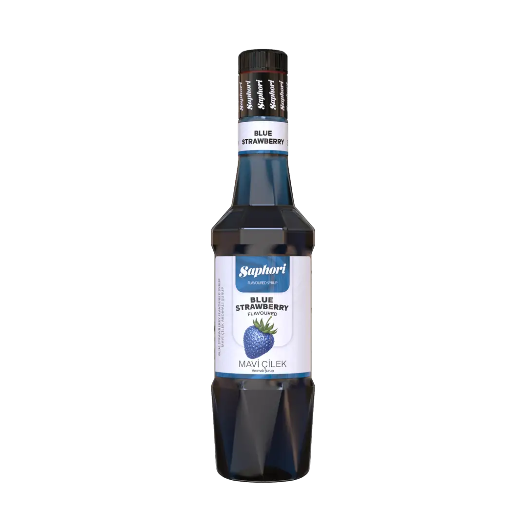 SAPHORİ MAVİ ÇİLEK AROMALI KOKTEYL ŞURUBU 700 ML PET