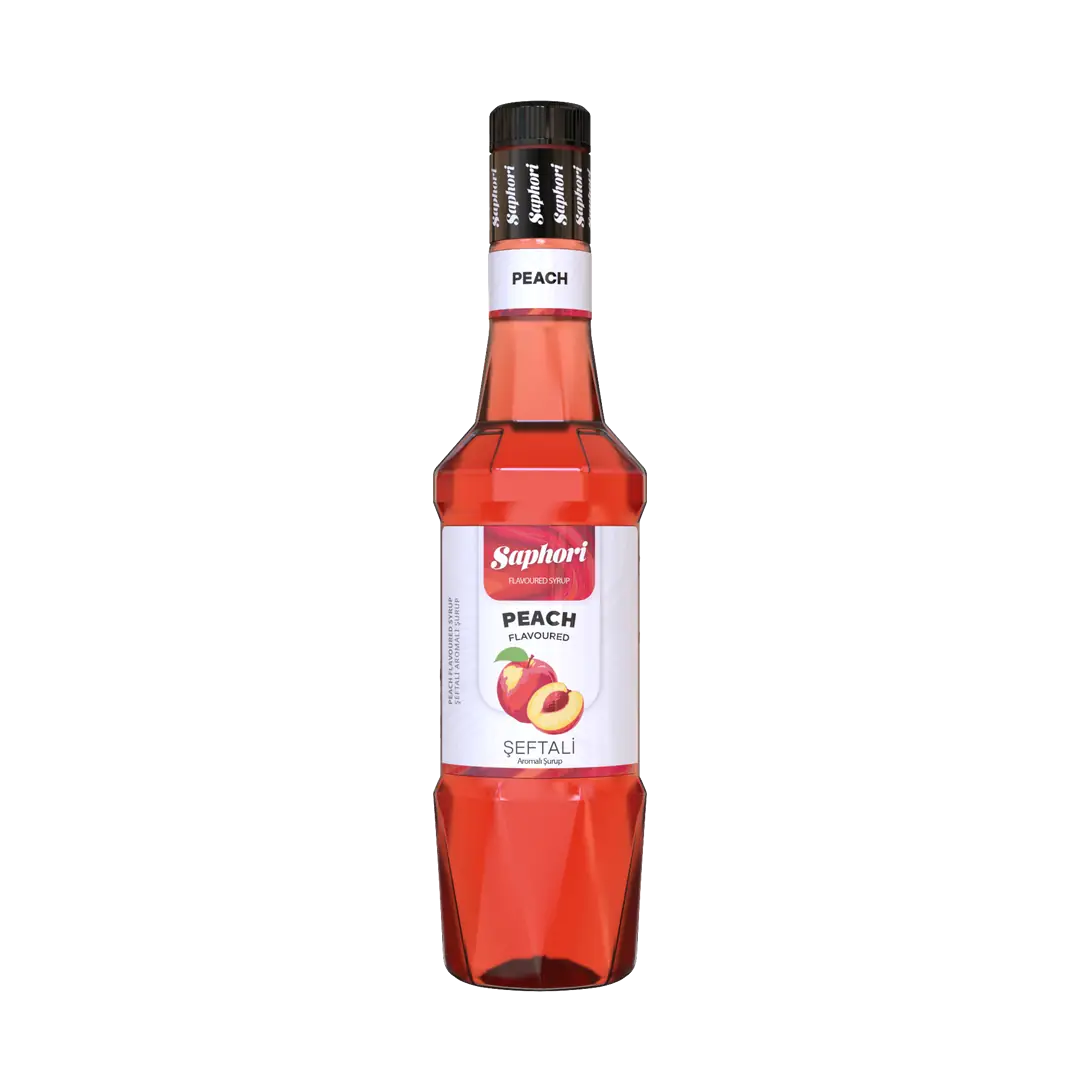 SAPHORİ ŞEFTALİ AROMALI KOKTEYL ŞURUBU 700 ML PET