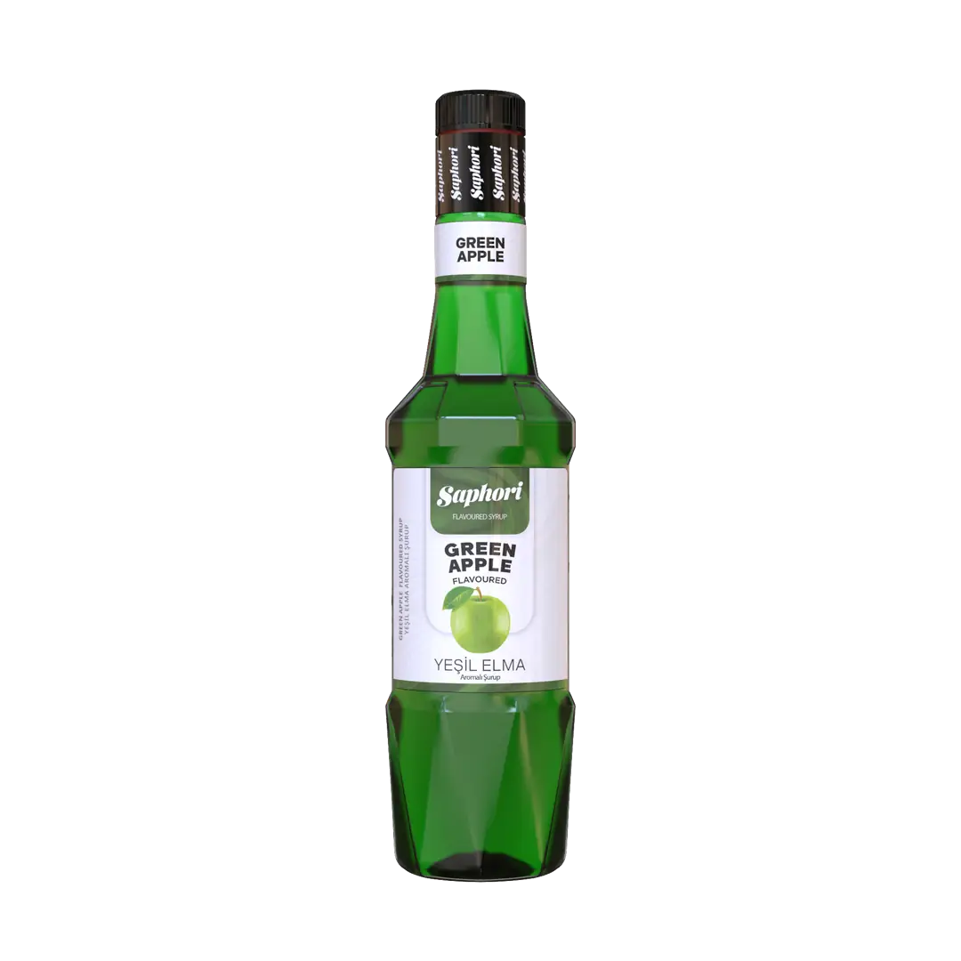 SAPHORİ YEŞİL ELMA AROMALI KOKTEYL ŞURUBU 700 ML PET