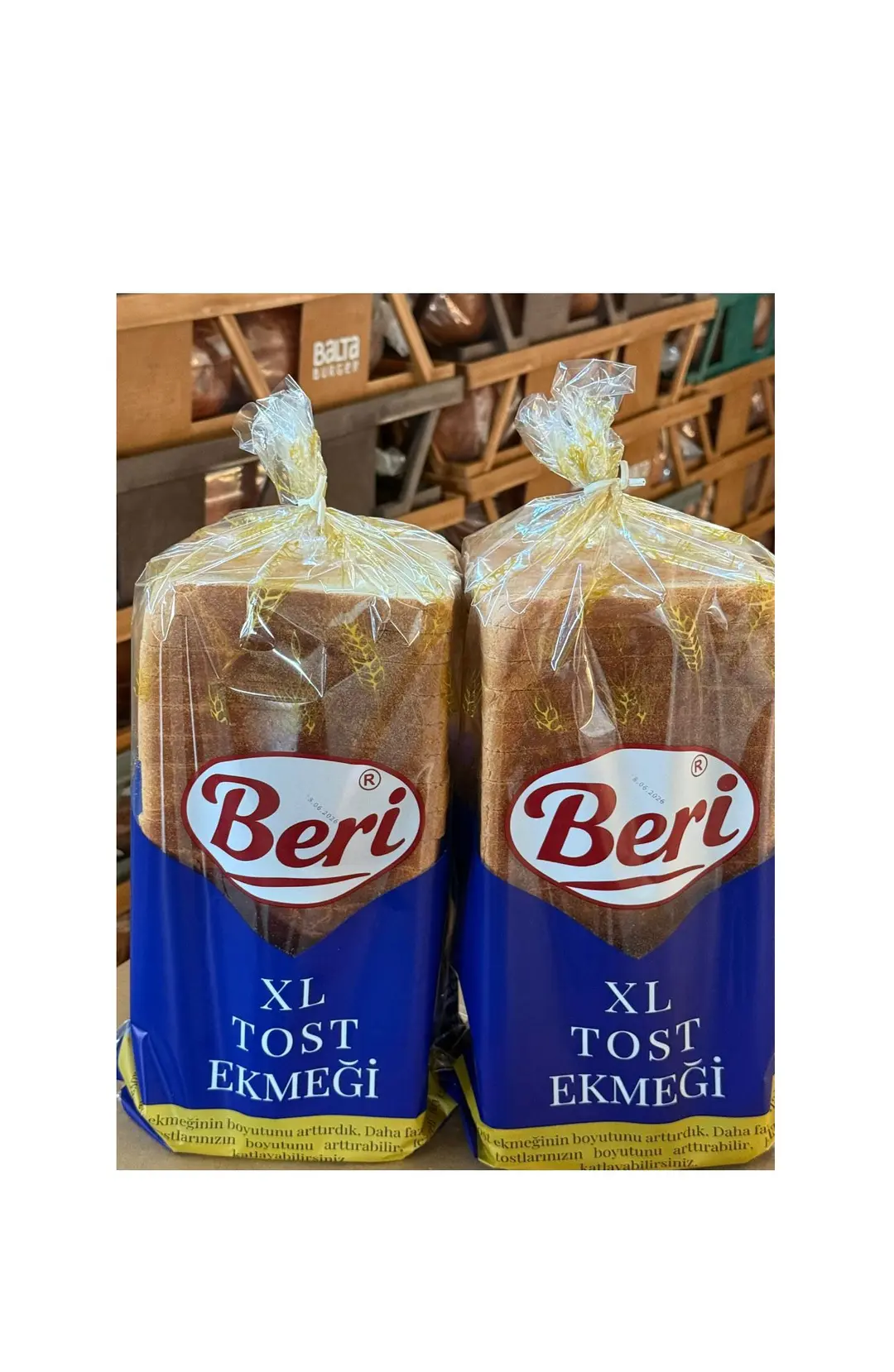 BERİ TOST EKMEĞİ 14*14