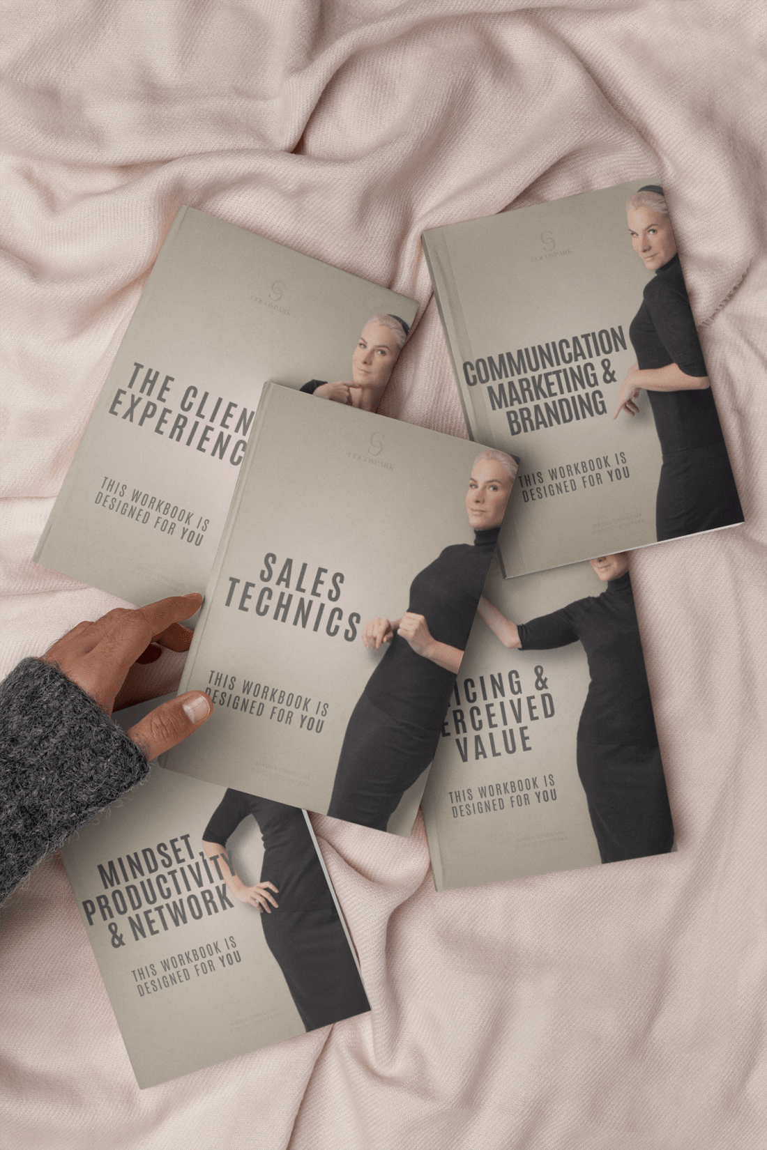 The five CocoSpark Method workbooks