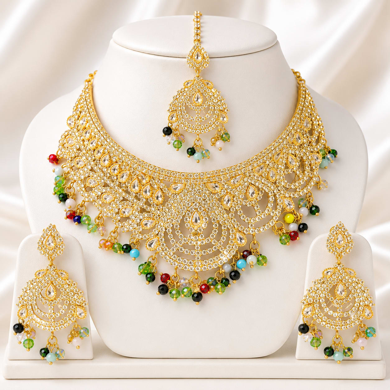 Mehr-un-Nisa Royal Bridal Choker Set