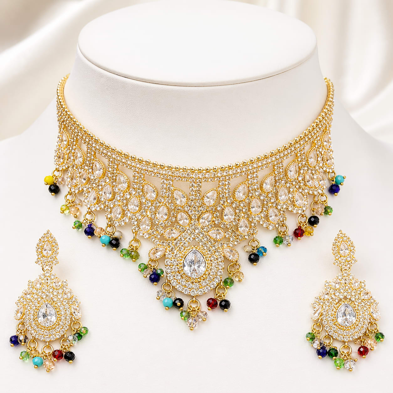 Noor-e-Rang Bridal Choker Set ππβ¨