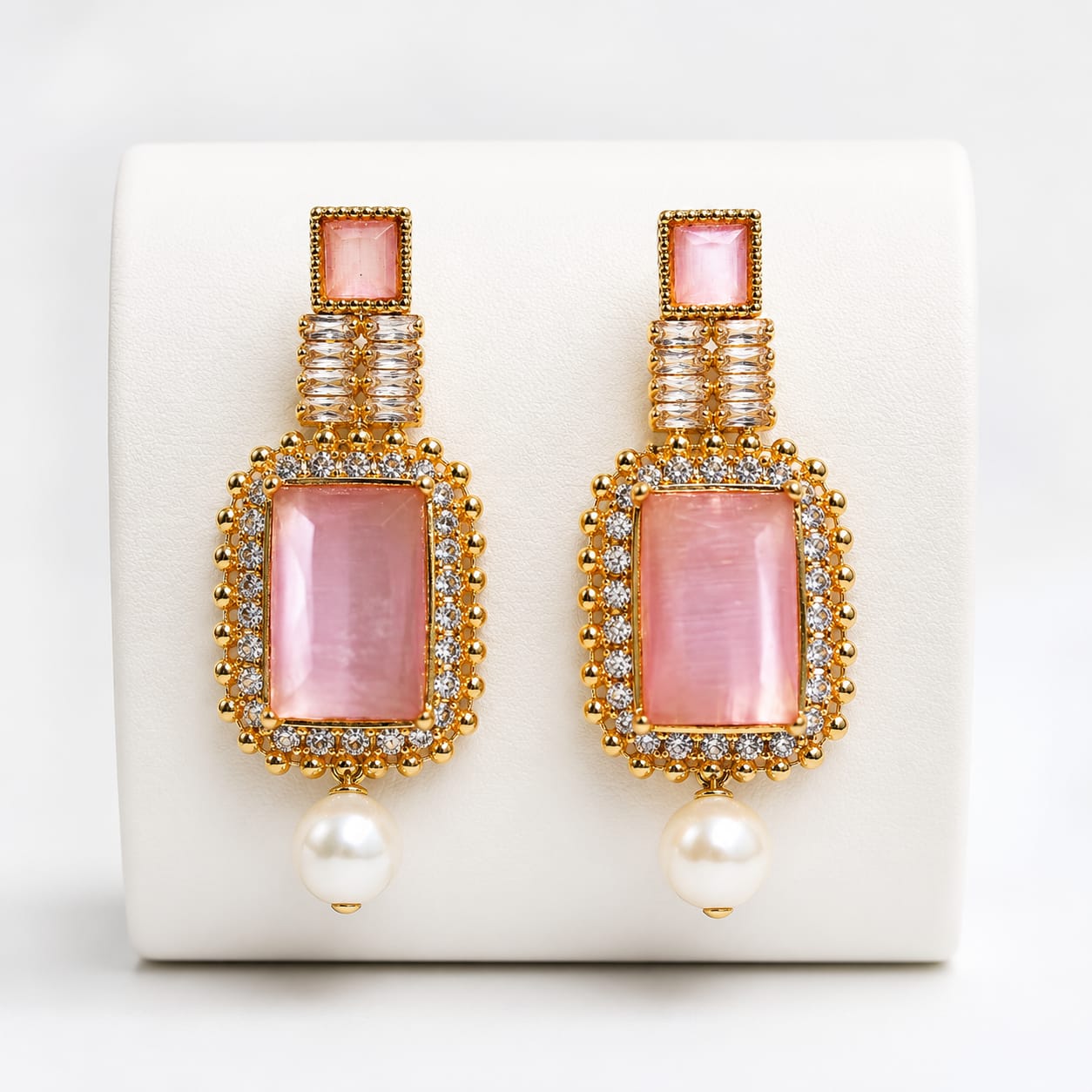 Blush Pearl Luxe Earrings