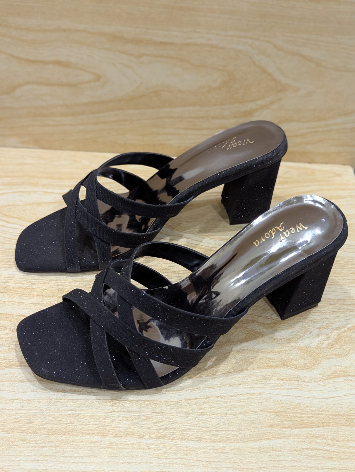 Elegant Ash Multi-Strap Heels — handcrafted Heels by Wear Adora 7
