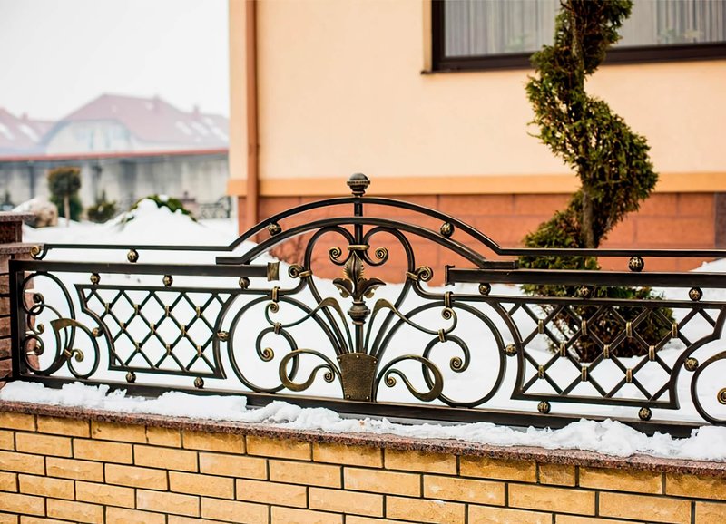 Кованые ограждения — художественная ковка металла в Истре и Московской области